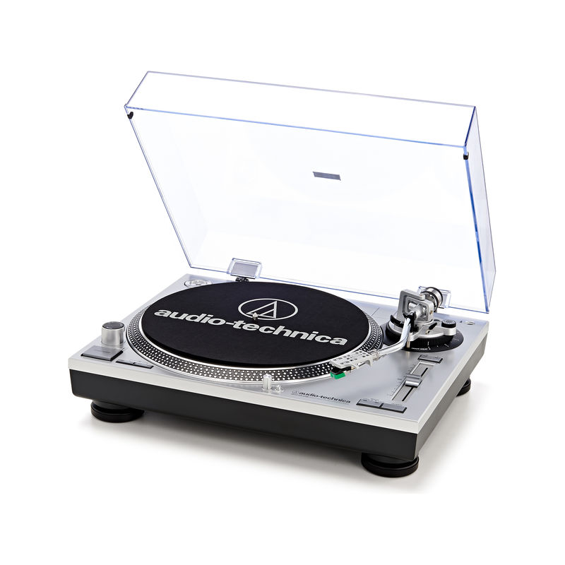 AUDIO TECHNICA AT-LP120X silver giradischi pro AUDIO TECHNICA AT-LP120X silver giradischi pro