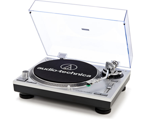 AUDIO TECHNICA AT-LP120X silver giradischi pro
