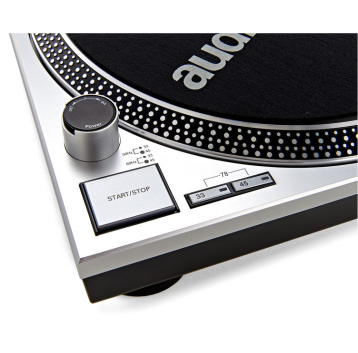 AUDIO TECHNICA AT-LP120X silver giradischi pro