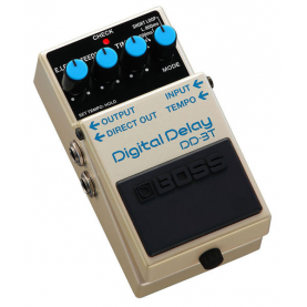 BOSS DD3T Digital delay Effektpedal für E-Gitarre