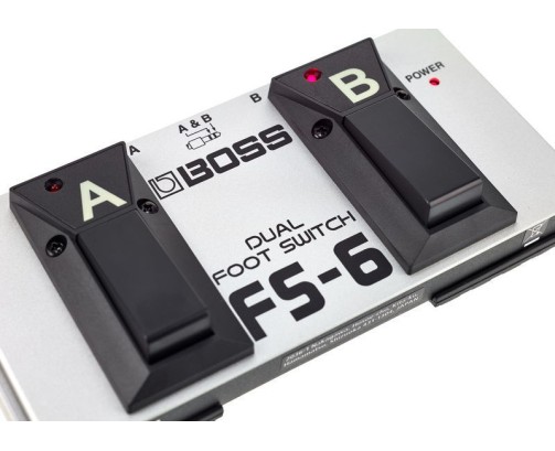 BOSS FS6 Dual Fußschalter Schalterfunktion/Tasterfunktion